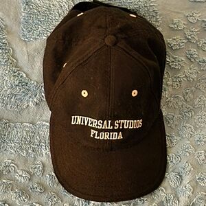 Universal Studios Florida black baseball style hat, adjustable one size